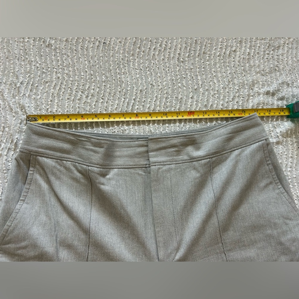 Club Monaco Grey Wide Leg Pants Size 12 High Waist Trousers Gray - Picture 8 of 9